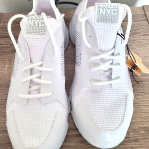 Madden NYC Rhinestone Sneakers Sz 10